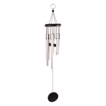 Windgong- windchime met 8 aluminium buizen