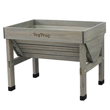 VegTrug Classic 1 Meter – Verhoogde Kweekbak – 100% FSC® Hout – Grey Wash