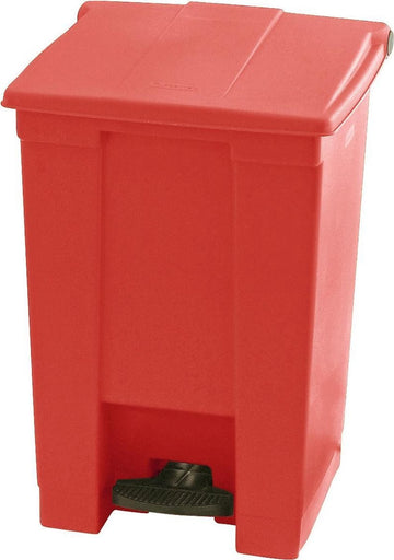 Rubbermaid Step On Container - 45 l - Rood