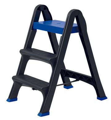 Bama - Keukentrap - tot 130 kg - 47 x 70 x 78 - Blauw
