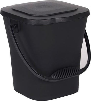 Keukenafvalemmer met handvat 6L