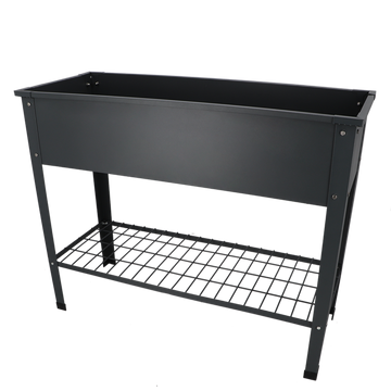 Esschert Design verhoogde kweekbak antraciet L