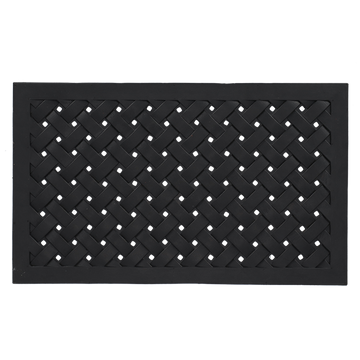 Dutchlander Deurmat 45,5 X 76 Cm Rubber/polyester Grijs