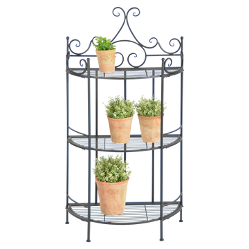 Etagere halfrond inklapbaar