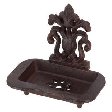 Klassiek gietijzeren zeepbakje