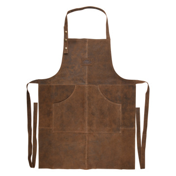 Barbecue schort leer - Bruin