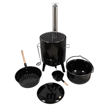 Fancy Flames Stoofkachel Set - BBQ Gereedschap - Barbecue accessoires