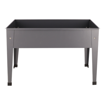 Verhoogde kweekbak metaal antraciet S