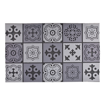 Dutchlander Deurmat 45,5 X 76 Cm Rubber/polyester Grijs