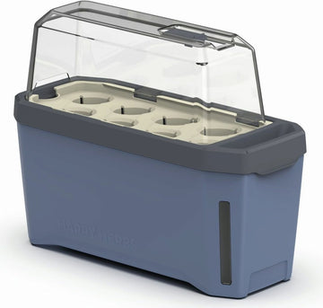 Gusta Garden - Harry Herbs - slimme kruidenbak - met deksel - blauw