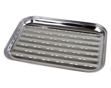 BBQ Grillplaat RVS 34,5 x 24 cm