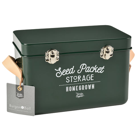 Burgon & Ball Bewaarblik zaden Groen