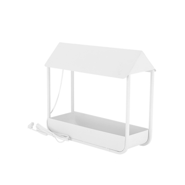 Esschert - Planten groeilamp kweekkas wit - inclusief ledlamp - met timer - stijlvol design