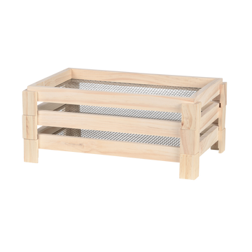 Esschert Design houten Bloemen- en kruidendroogrek L 36,8 x D 23,5 x H 16