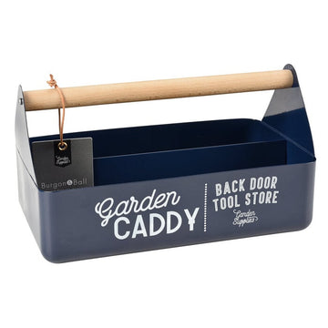 Burgon & Ball gereedschapsbakje / Tool caddy metaal Atlantic Blue