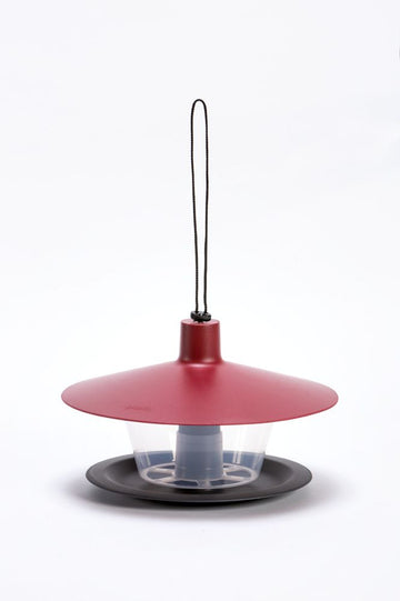 Voederhuis Finch - Wijnrood