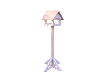 Dutchlander Vogelvoedertafel De Luxe – Staand – 4-Delige Voet – 39x39x149 cm