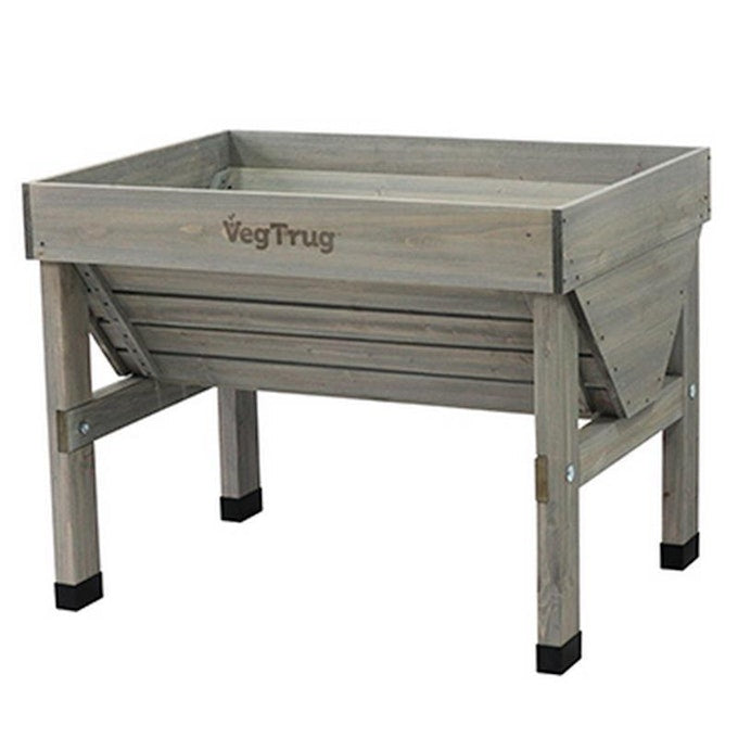 VegTrug Classic 1 Meter – Verhoogde Kweekbak – 100% FSC® Hout – Grey Wash