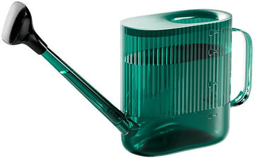 Dutchlander kunststof gieter 1,8 liter met lange tuit en afneembare broes groen