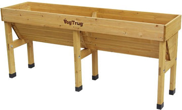 VegTrug Classic verhoogde moestuinbak – 1,8 meter – FSC hout – naturel