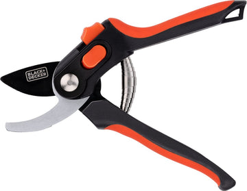 BLACK+DECKER - Tuin– Snoeischaar 20,3 cm – Sterke Gehard Stalen Bladen – Comfort Grip – Voor Takken tot 13 mm