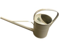 Dutchlander Metalen Gieter 1,5 Liter – Thermisch Verzinkt – Ivoor – Engelse Stijl
