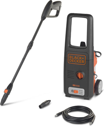 BLACK+DECKER Hogedrukreiniger BXPW1400PE - 8 Accessoires - 1400W - 110 Bar - 390 l/u