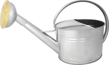 Guillouard gieter 6 liter van verzinkt staal met broeskop en messing rooster