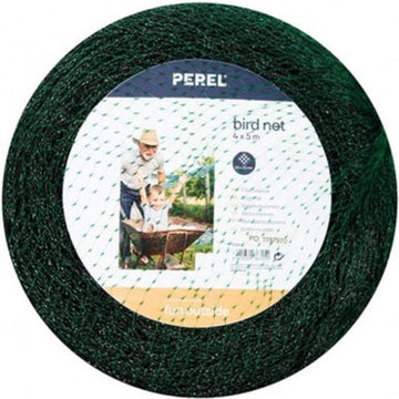 Perel vogelnet – tuinnet van polyester – 4 x 5 m – maaswijdte 2 cm² – groen