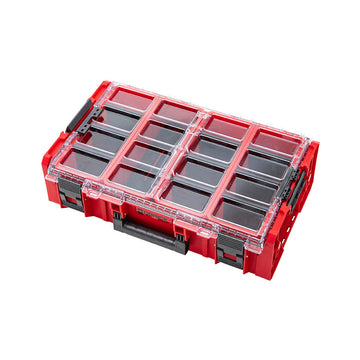 QBRICK SYSTEM - grote organizer met bakken en adapters - System ONE RED Ultra HD