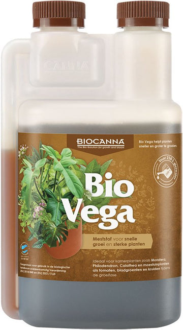 BIOCANNA Bio Vega 500 ml biologische groei voeding - voor groenten, kruiden en fruit - goed voor 250 liter