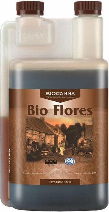 CANNA BIOCANNA Bio Flores biologische bloeivoeding 1 liter - SKAL gecertificeerd