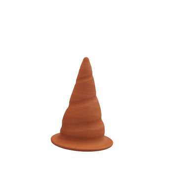Poterie Lutton oorwormenconus large van terracotta - handgemaakt insectenhotel en schuilplaats voor oorwormen - Frankrijk