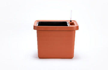 Berberis Uno Zelfbewaterende Bloembak – Terracotta – 18 L Substraat – 9 L Water