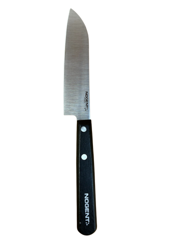 Nogent Iconic mini santokumes 11 cm - keukenmes met zwart houten handvat