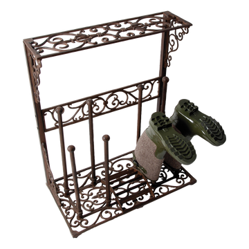 Esschert - Design - Laarzenrek - maat - L - gietijzer - LH44