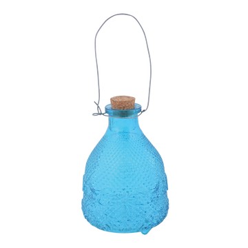 Dutchlander Vintage wespenval ruitjesglas S Blauw