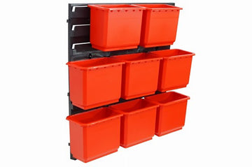 QBRICK set FX gereedschapsplaat met 8 bakjes