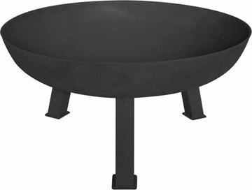 Perel Brasero, avec 3 pieds robustes, rond, 37 x Ø 75 cm, fonte, noir