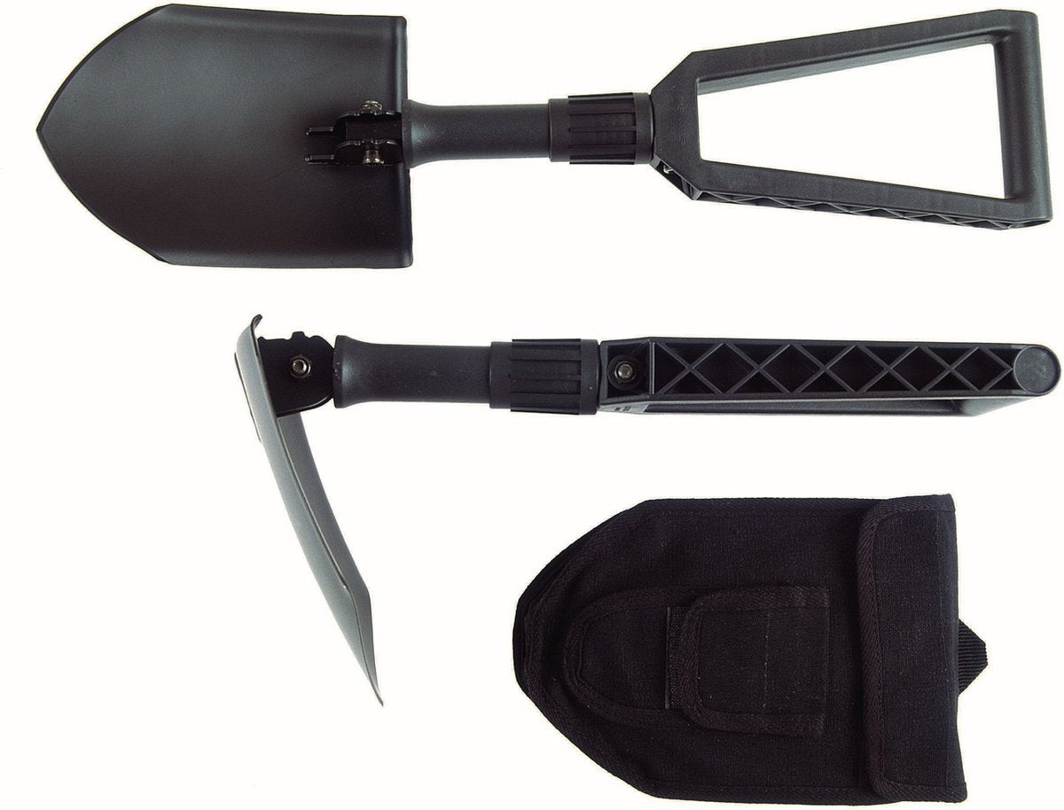 Fiskars Klapspade – Inklapbare Spade – Lengte 24,5–59 cm – Lichtgewicht & Stevig