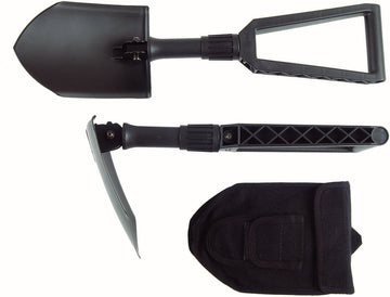Fiskars Klapspade – Inklapbare Spade – Lengte 24,5–59 cm – Lichtgewicht & Stevig