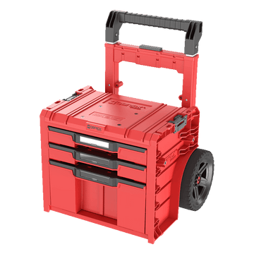 QBRICK SYSTEM Pro Cart 2.0 Plus 3 lades HD Red