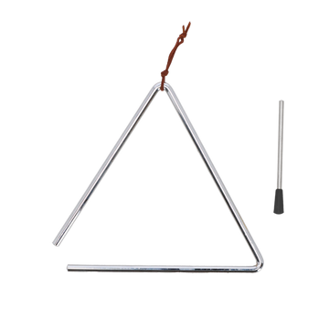 Triangel - Etenstijd bel – Met Slagstaaf – Klassieke Driehoek - Bel voor Keuken & Buiten