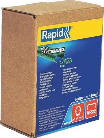 RAPID 1600 nietjes VR22 groen