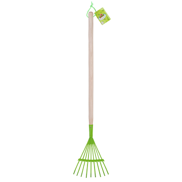 Kinderbladhark groen metalen blad