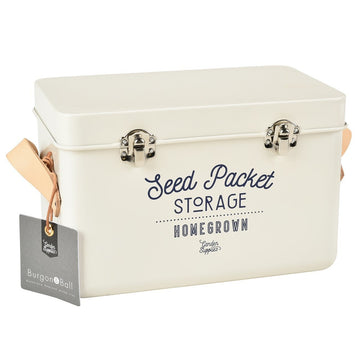Burgon & Ball Bewaarblik zaden Creme wit