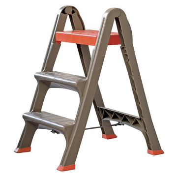 Bama Keukentrap - tot 130 kg - 47 x 70 x 78 - Rood