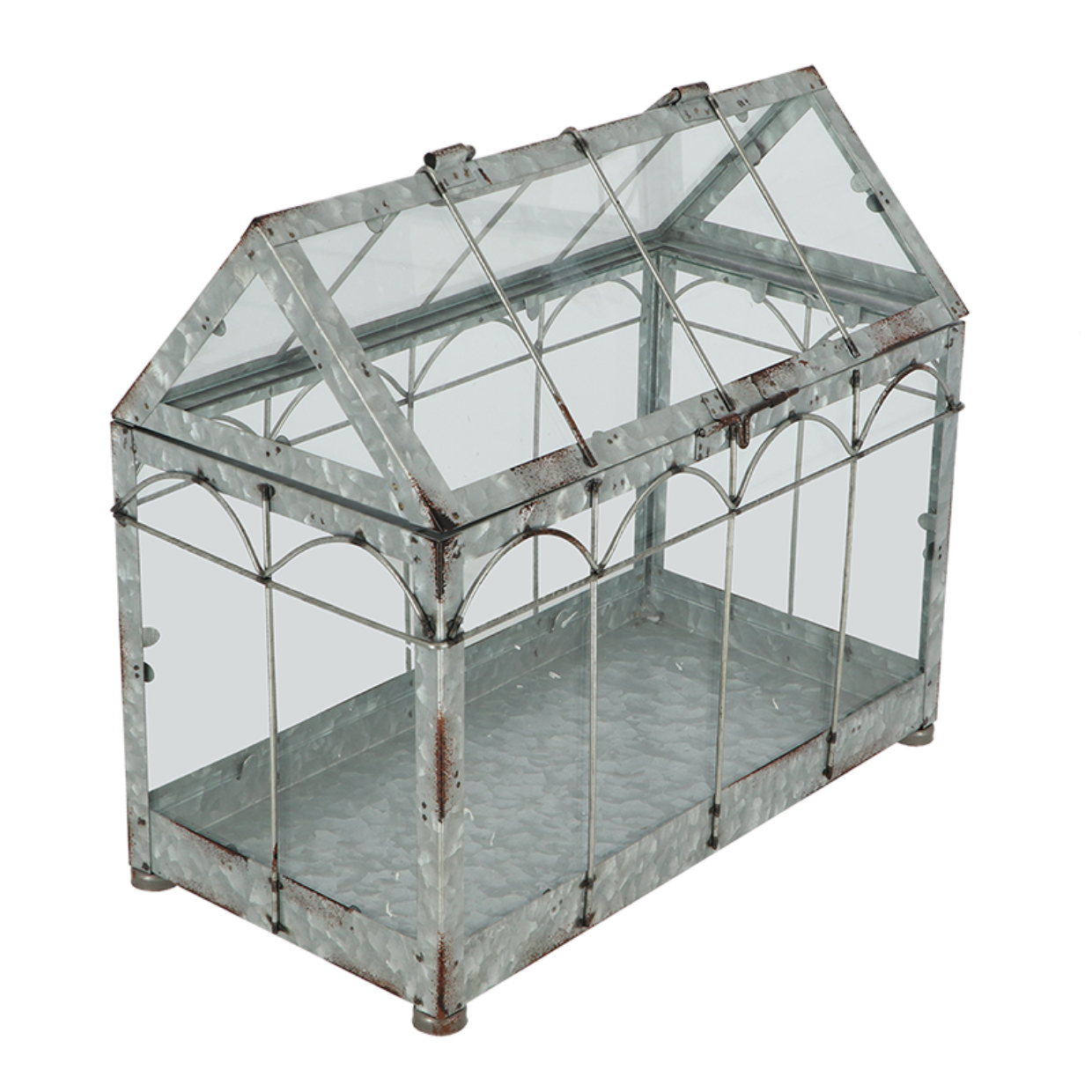 Esschert Design Kweekkas 35,9 X 19 X 32,7 Cm Ijzer Grijs