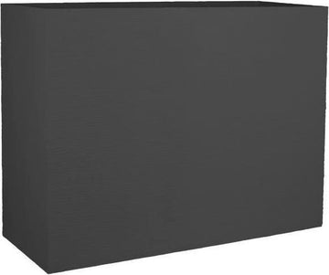 EDA Rechthoekige plantenbak Volcania Stone effect Graphite