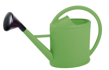 Arrosoir ovale EDA Parisien 6 litres avec buse de pulvérisation noire Vert Matcha